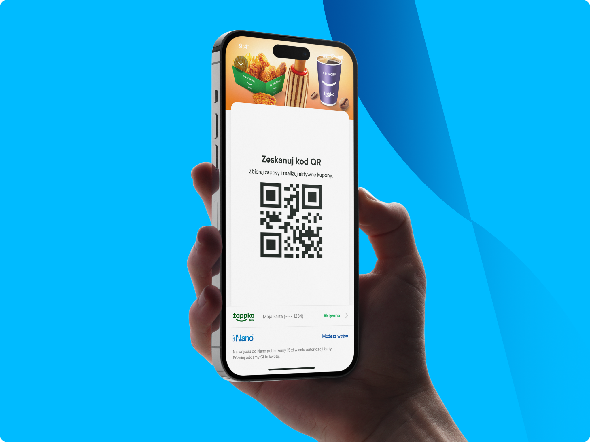 Zmiany w appce  jednym kodem QR otworzysz abk Nano i zeskanujesz appk  - abka Nano